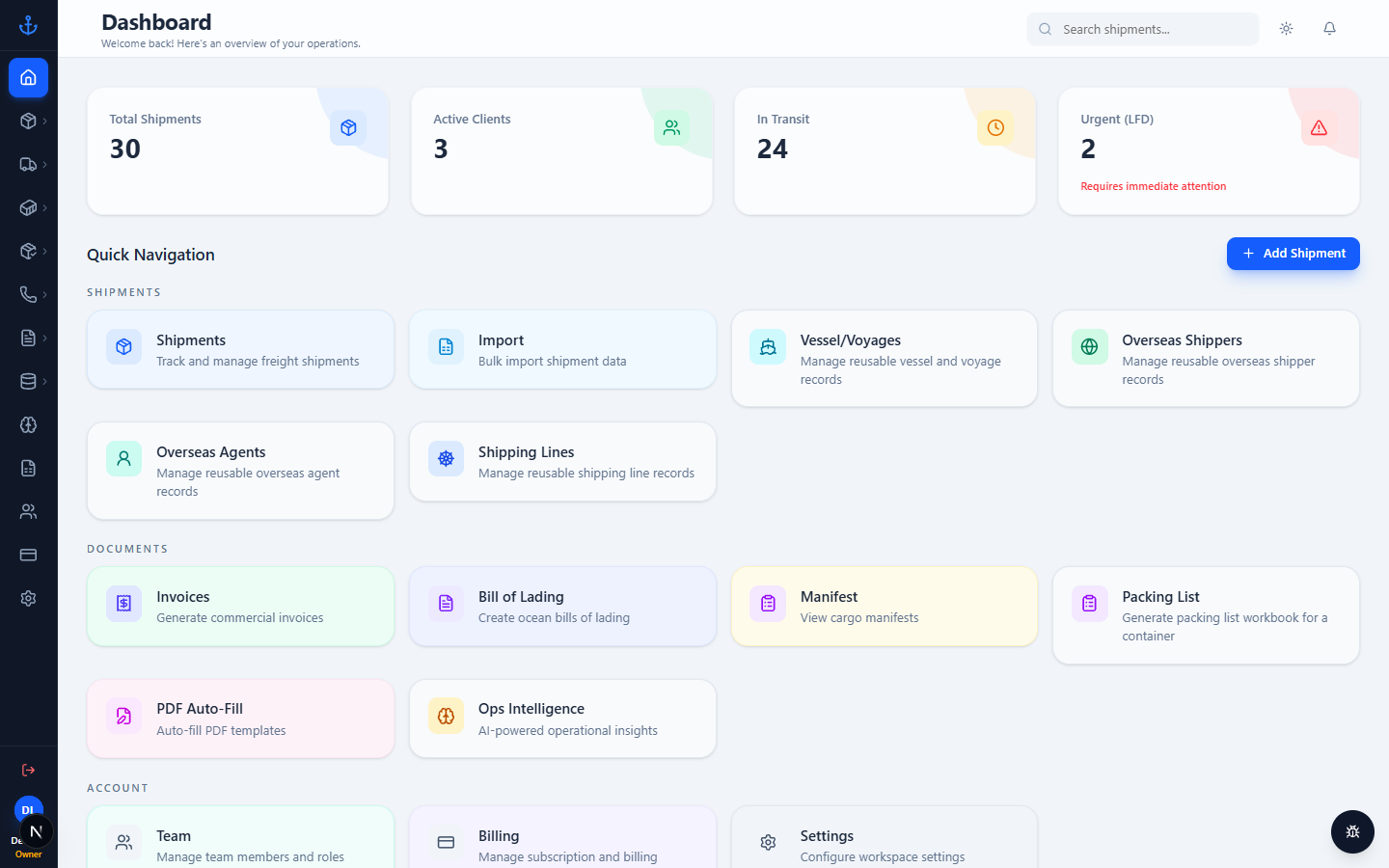 Dashboard